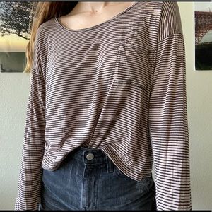 Brandy Melville Striped Long Sleeve